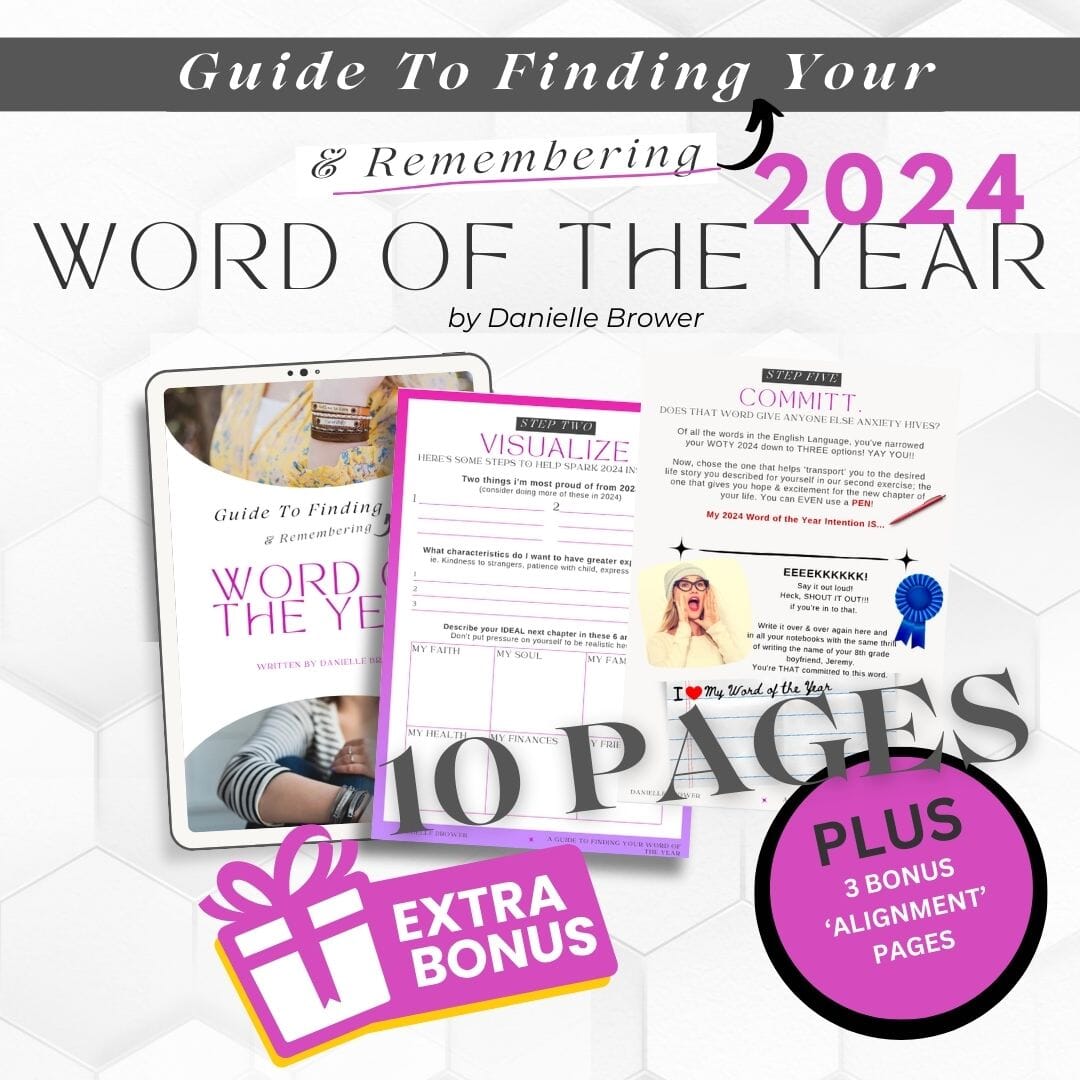 2024 WORD OF THE YEAR MiNi Wrap Leather Bracelet | Personalized | Adjustable Leather Wrap Create Hope Cuffs