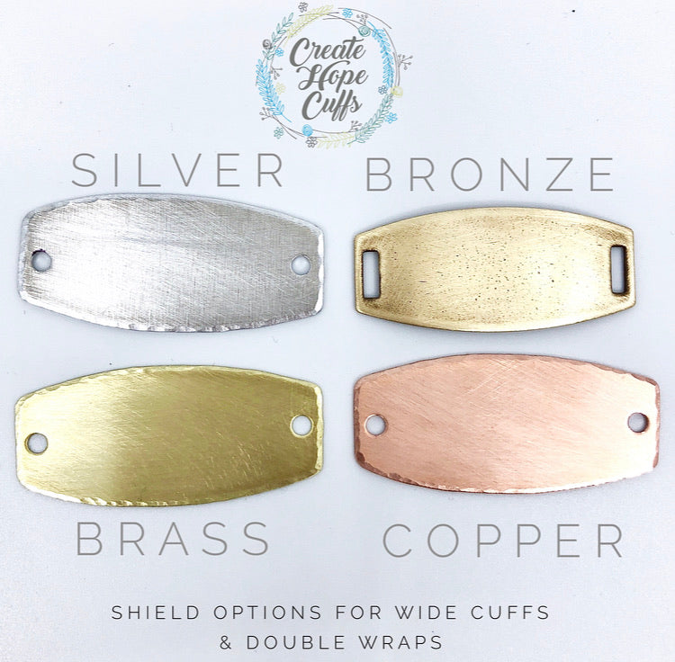 Build-A-WRAP Bracelet | Personalized | Double Wrap Leather | Womens | Adjustable Leather Wrap Create Hope Cuffs