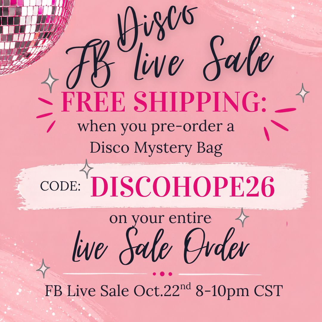 Mystery Disco Bag | FB Live Sale | October 22nd Mystery Event