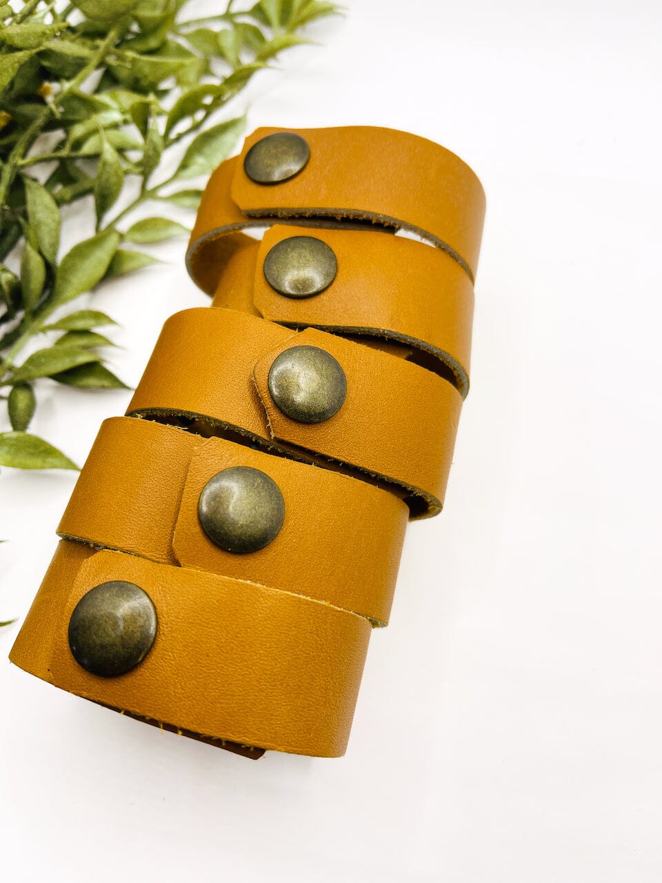 Camel Tan | 2 OPTIONS | Wide Leather OOAK | One of A Kind | Upcycled Cuff | Adjustable | Women Leather Cuff Create Hope Cuffs 