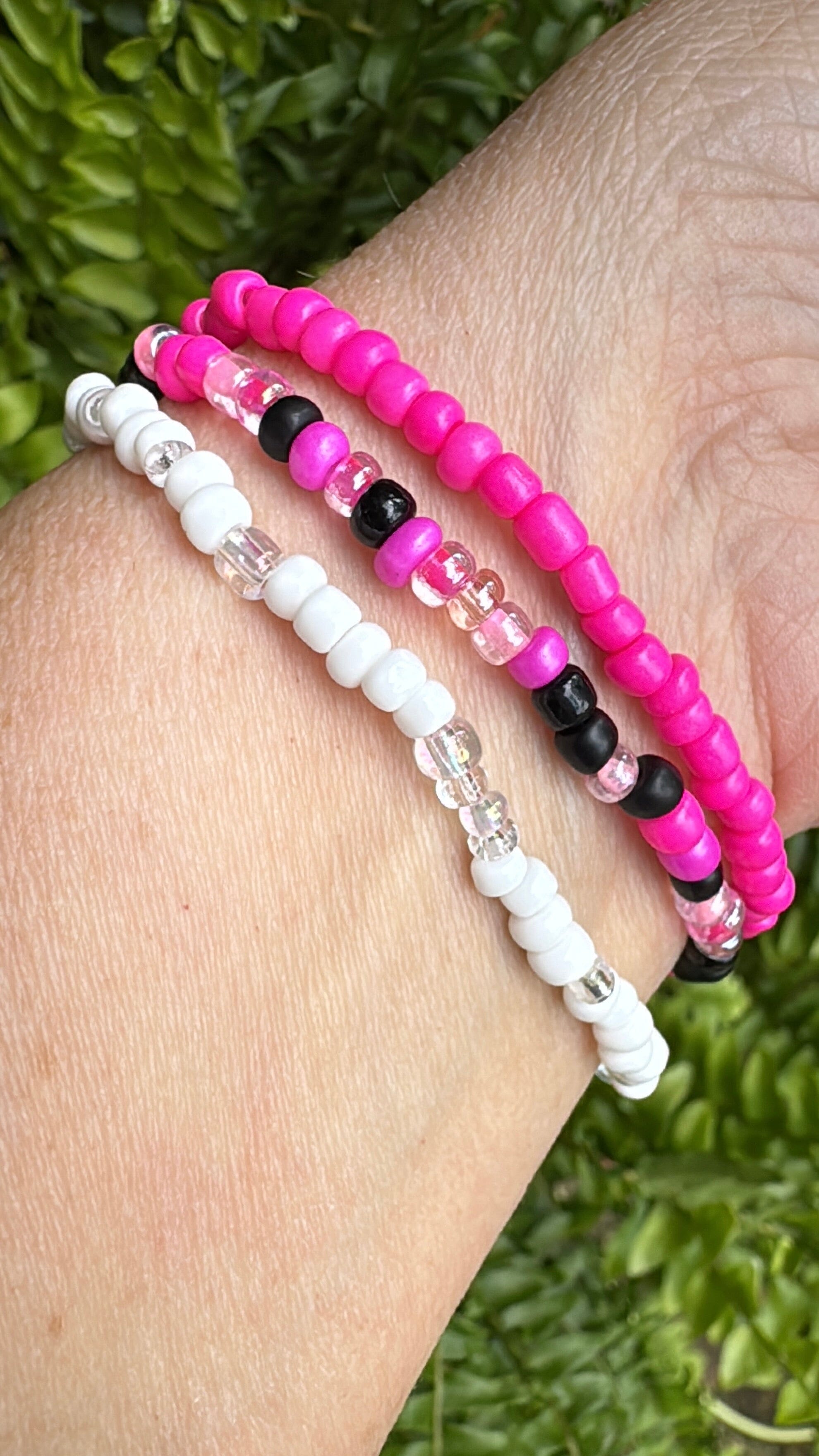 Fresh Starts Collection | Tiny Seed Bead Bracelets | 4mm Beads | Women Bracelets Create Hope Cuffs 