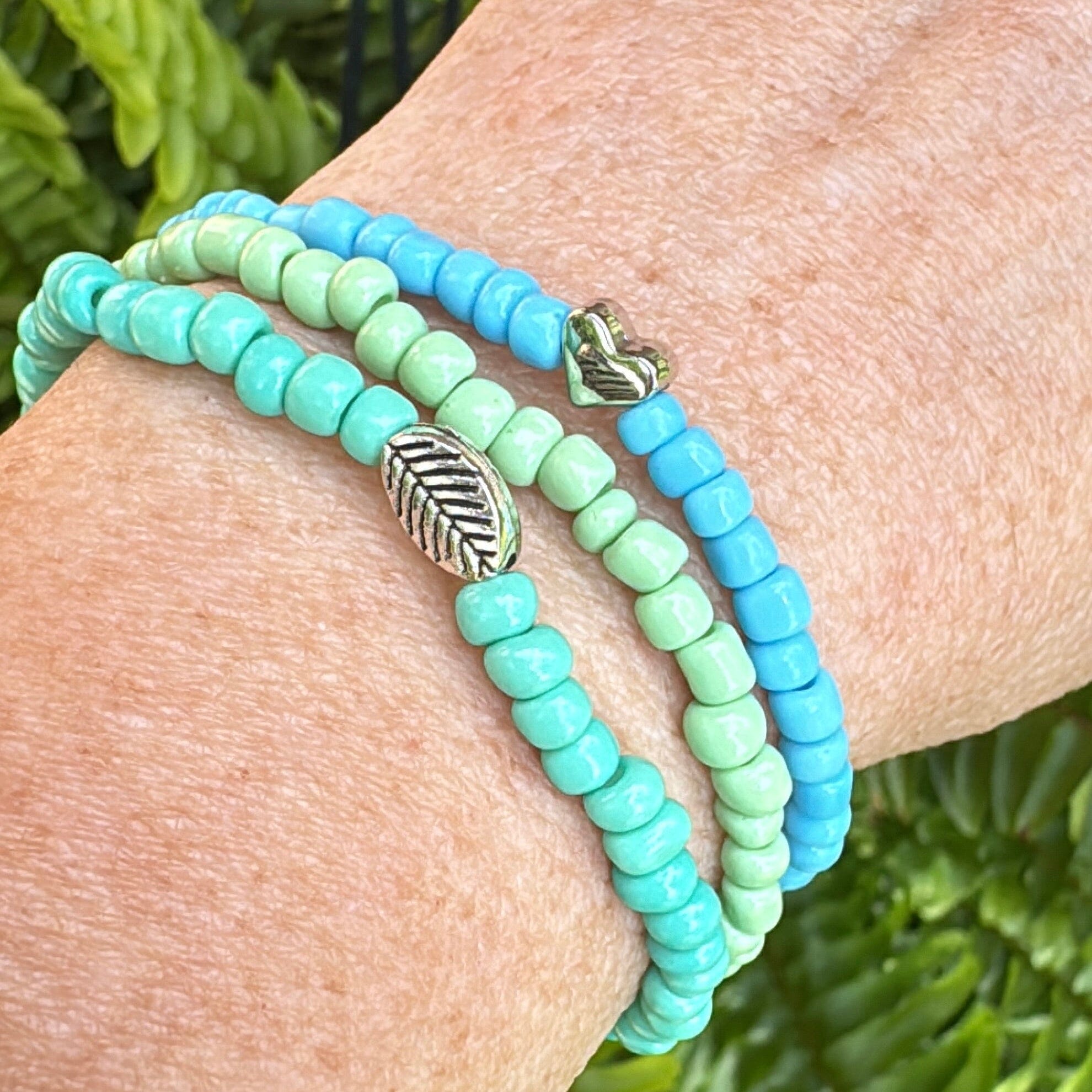 Fresh Starts Collection | Tiny Seed Bead Bracelets | 4mm Beads | Women Bracelets Create Hope Cuffs 