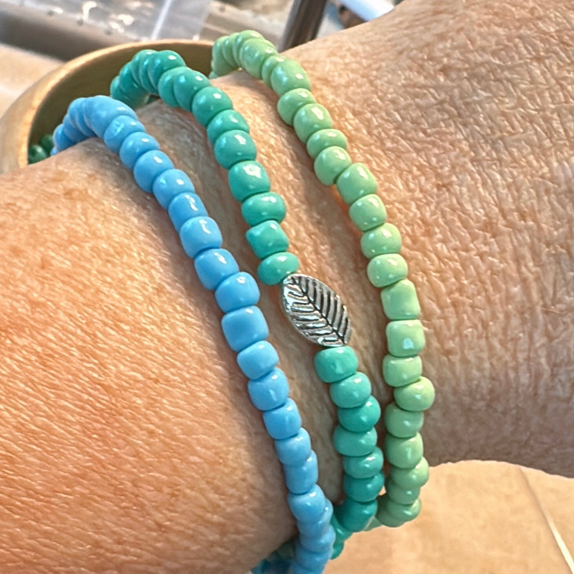 Fresh Starts Collection | Tiny Seed Bead Bracelets | 4mm Beads | Women Bracelets Create Hope Cuffs 