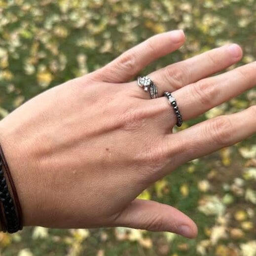 Gem RiNGs | 12 Beaded Options | Gemstone Finger and Toe Rings | 3mm Stone | Women Bracelets Create Hope Cuffs 