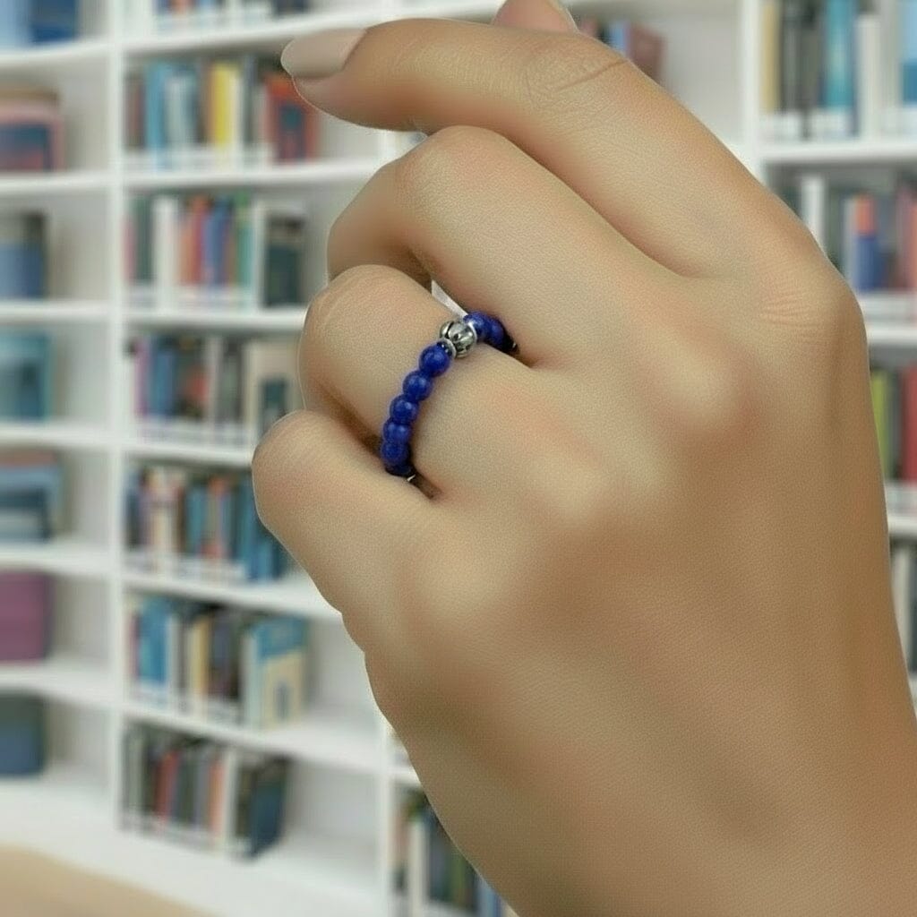 Gem RiNGs | 12 Beaded Options | Gemstone Finger and Toe Rings | 3mm Stone | Women Bracelets Create Hope Cuffs 