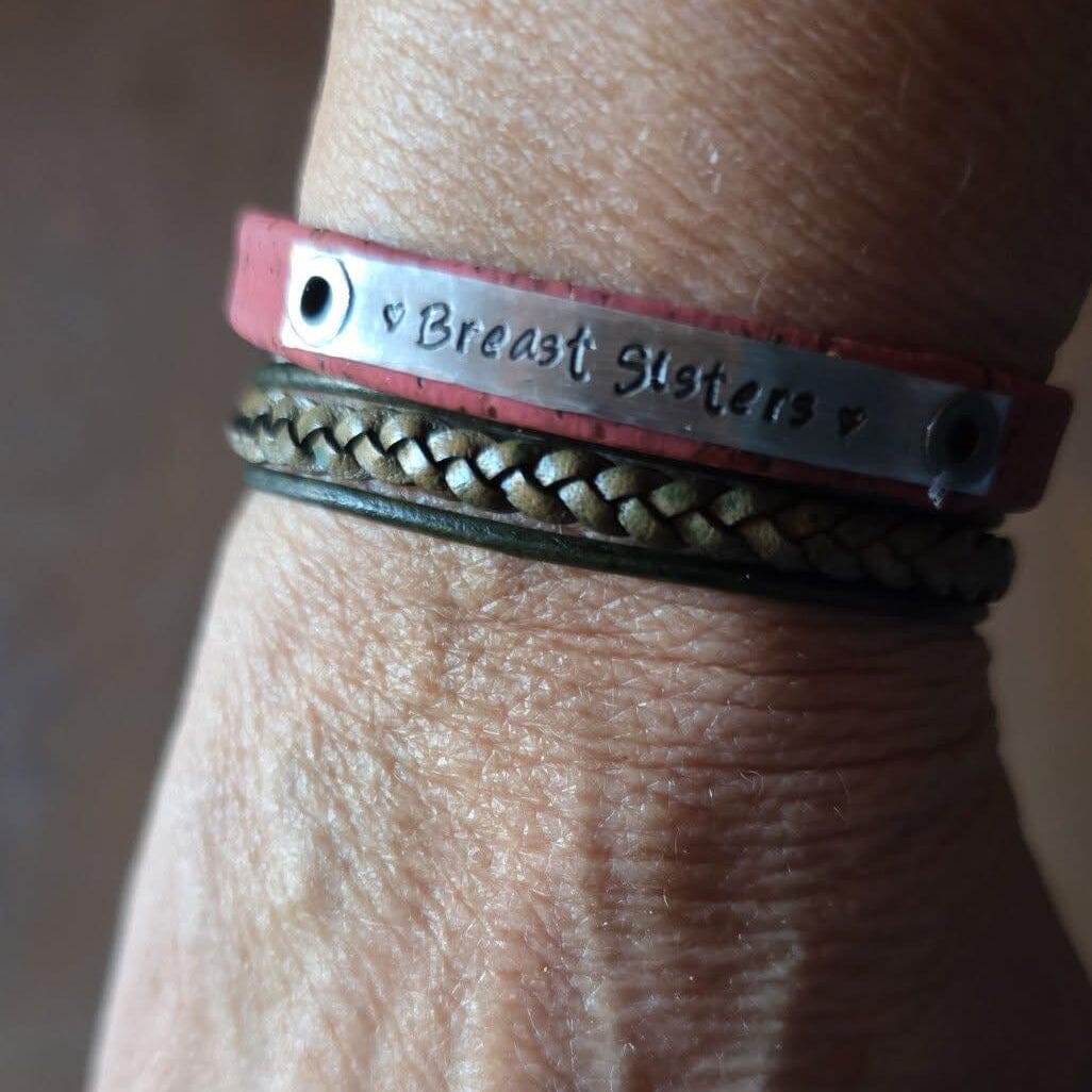 Magnetic Wrap | 5-Strand Bracelet | 6 Color Options | Genuine Leather | Women Create Hope Cuffs 