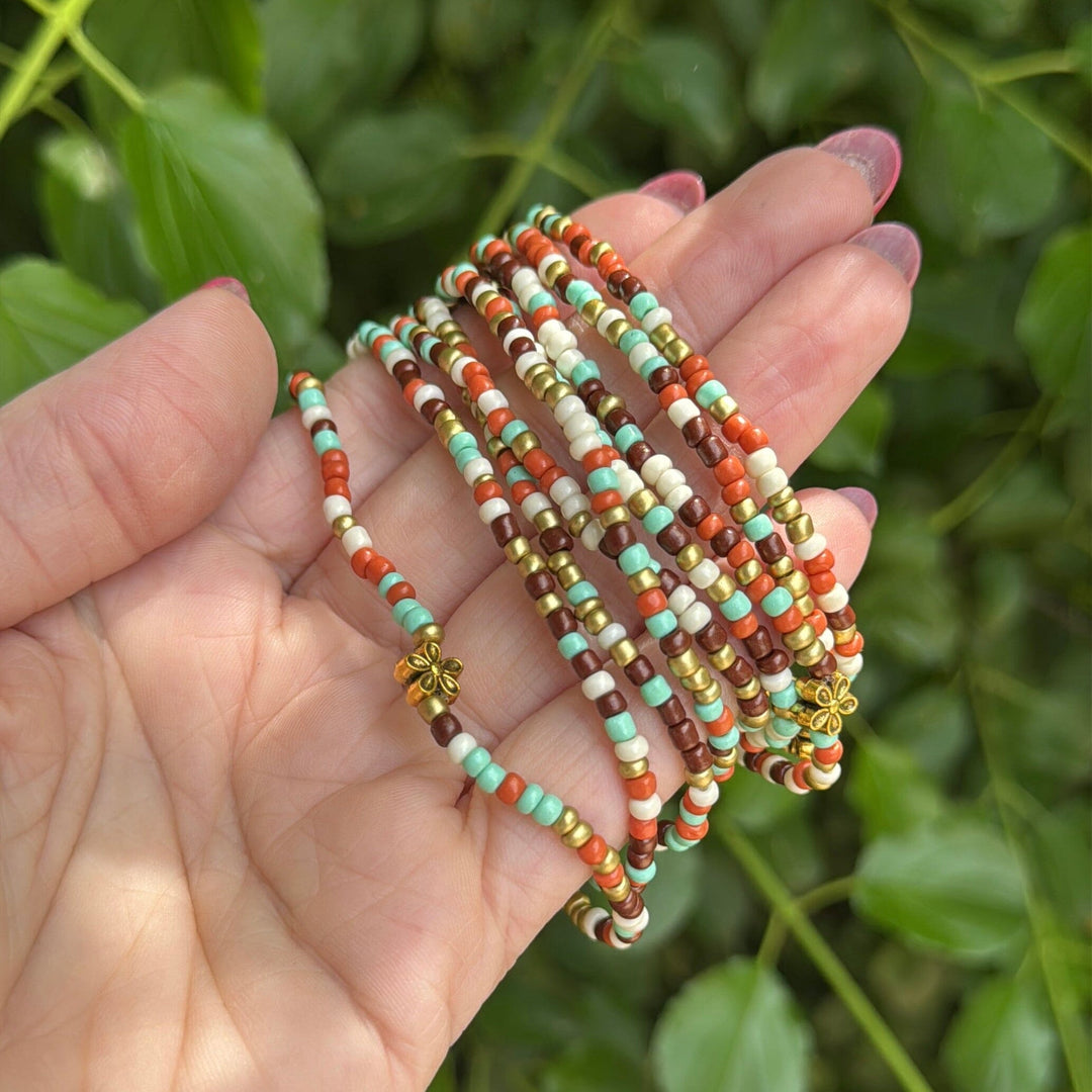 North Shore Serenity | Tiny Seed Bead Bracelets | 4mm Beads | Women Bracelets Create Hope Cuffs 