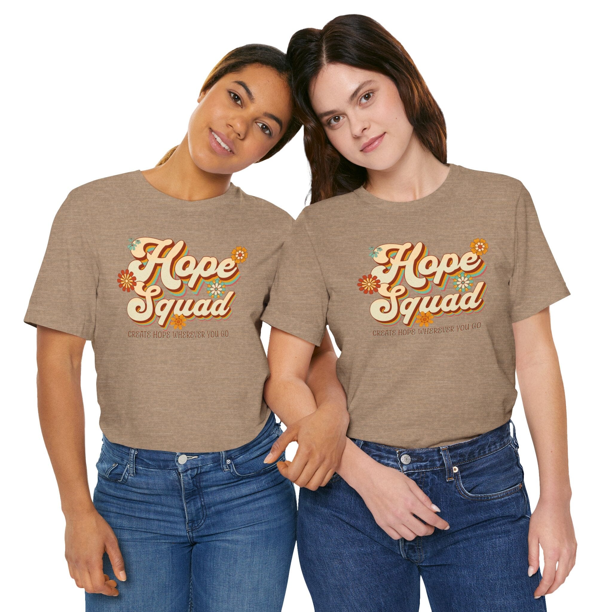 Unisex Hope Squad | Womens Short Sleeve Bella Tee | 4 colors | S-5XL | Hope Swag T-Shirt Printify 
