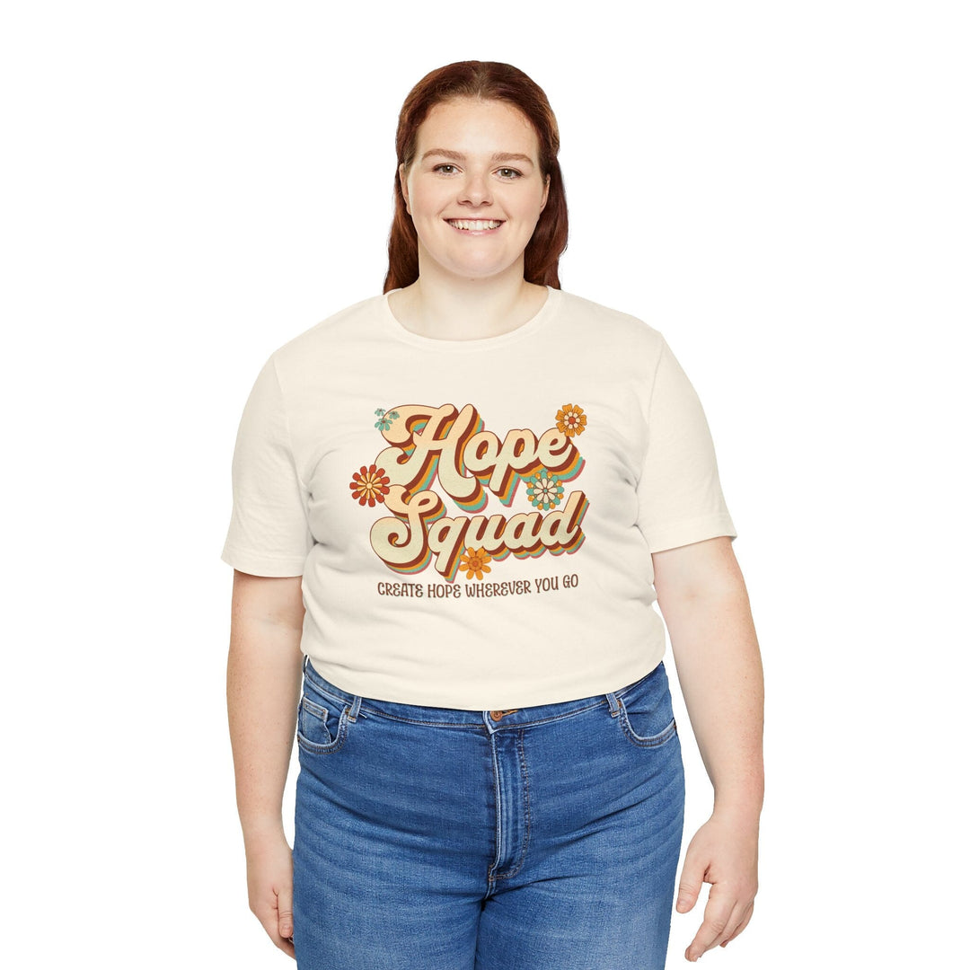 Unisex Hope Squad | Womens Short Sleeve Bella Tee | 4 colors | S-5XL | Hope Swag T-Shirt Printify 