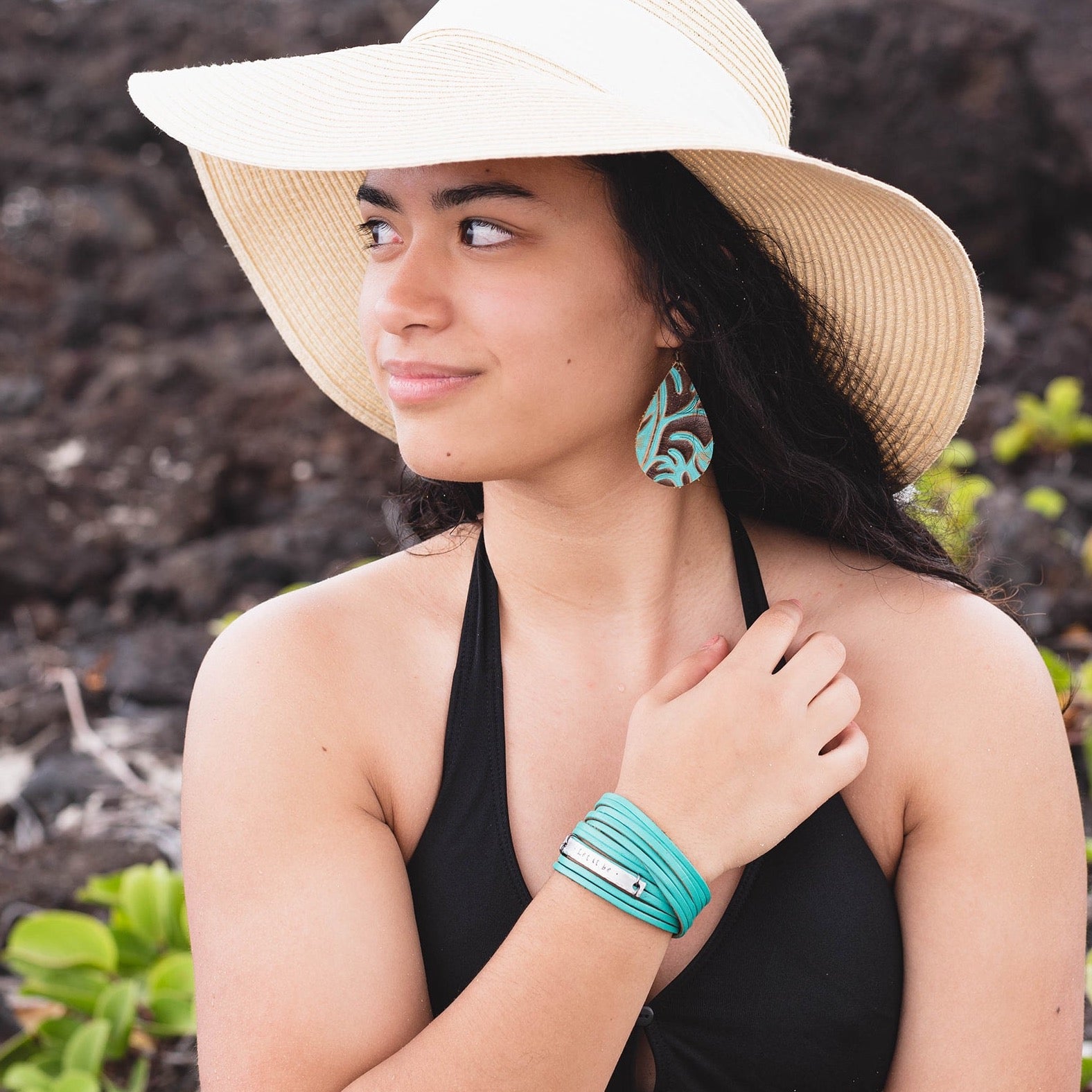 Buy Shredded Leather Wraps, Bracelets Online Create Hope Cuffs Page