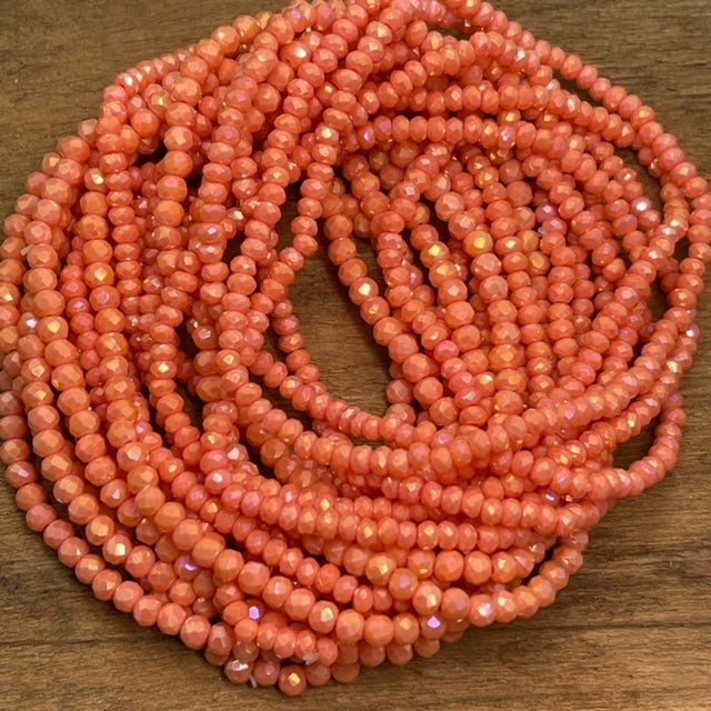 Orange Bracelet Small Bead (4mm) – Party Beads