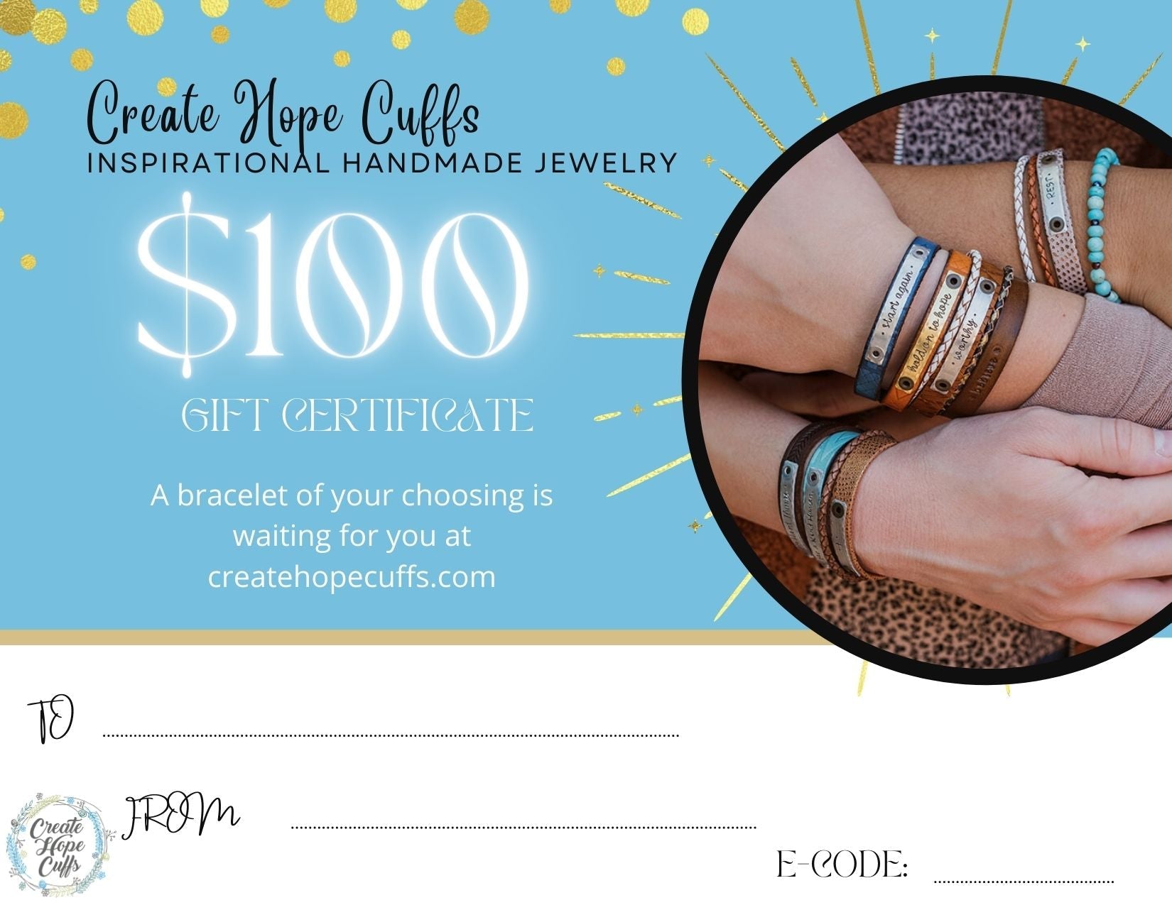 Gift of deals hope bracelet