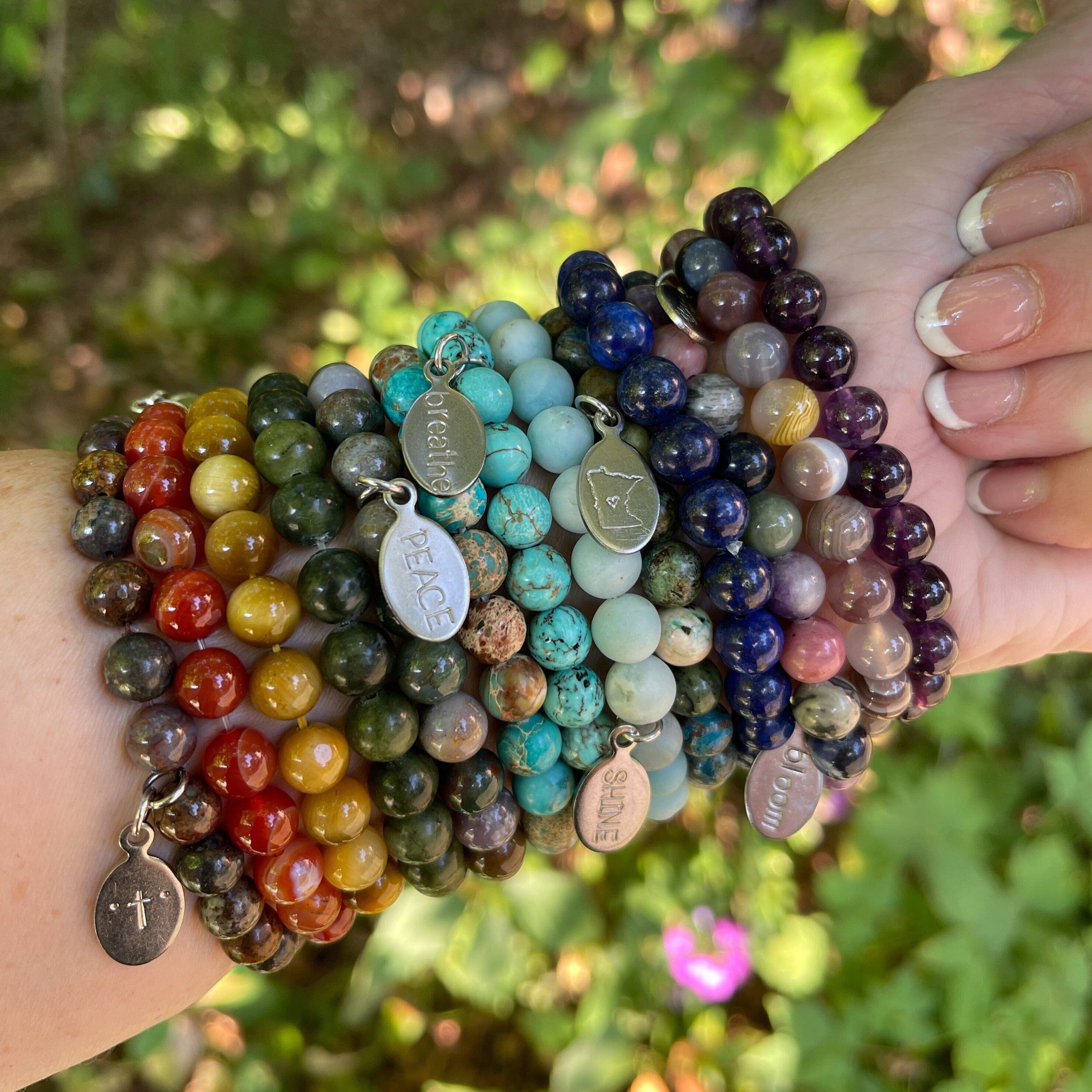 Amazon.com: lapis chrysocolla, azurite bead bracelet, 6mm bead yoga chakra  bracelet, unisex men women gemstone bracelet : Arts, Crafts & Sewing
