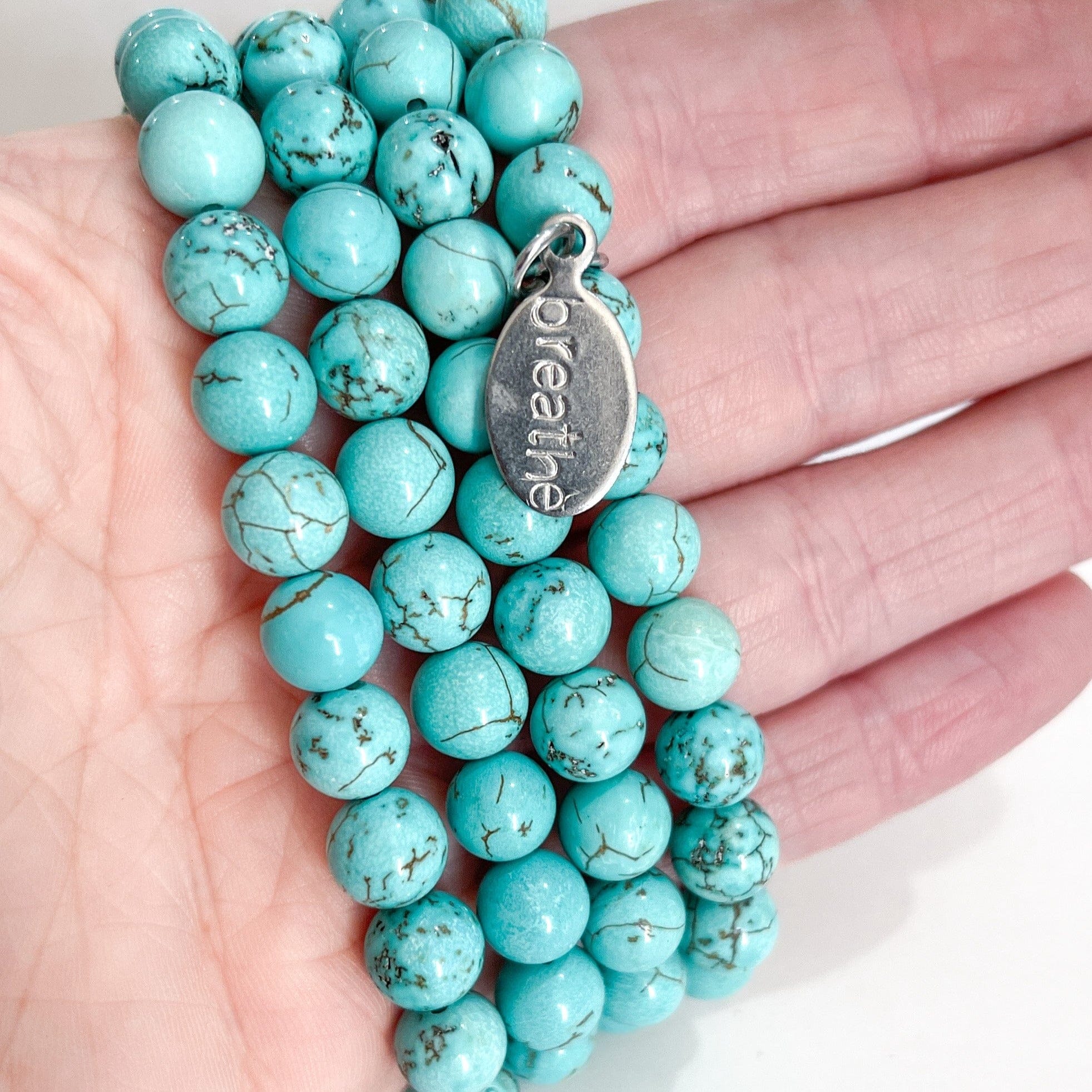Chakra Lava Stone 7pc Small Bead Bracelet Set