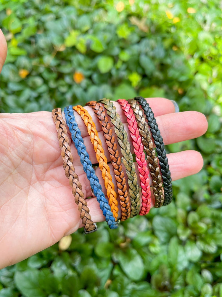 Outlander Plaid Leather Earrings | Stacked | Hypoallergenic | Women Leather Earrings Create Hope Cuffs 