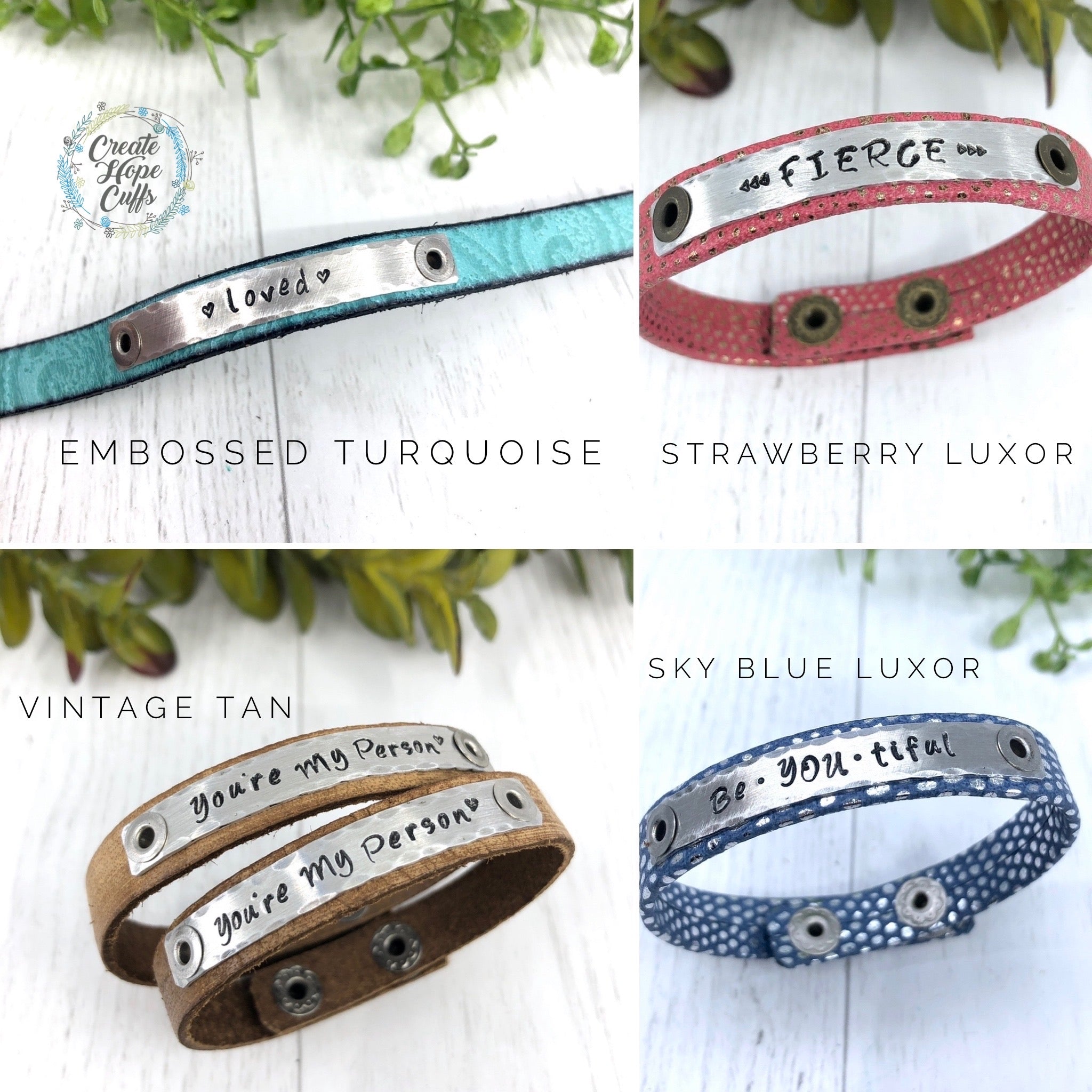 Leather band bracelets with sayings on sale