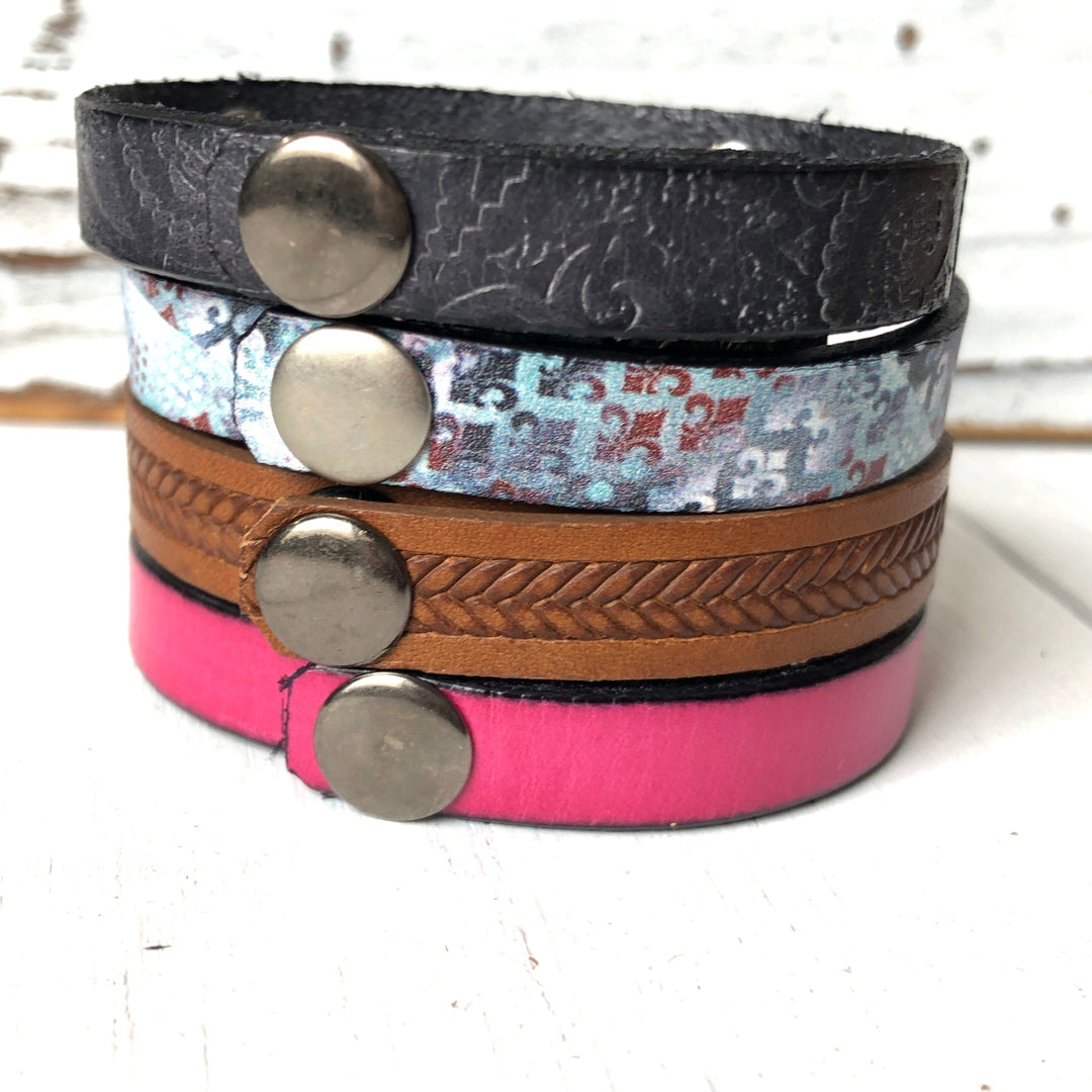(Wholesale) BUNDLE - 15 BEST SELLERS, save $29 Leather Wrap Create Hope Cuffs 