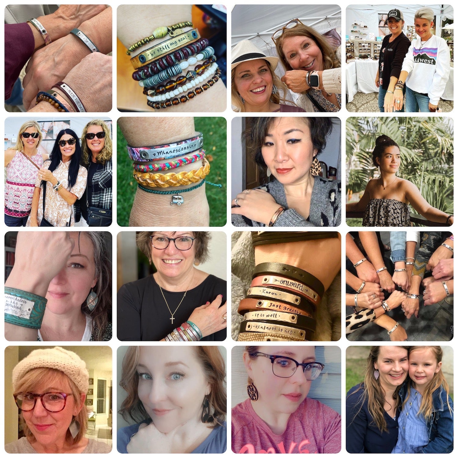 (Wholesale) BUNDLE: Nordic Leather 2022 | 30 Bracelets | Save $68 Leather Wrap Create Hope Cuffs 