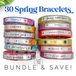 (Wholesale) BUNDLE: 🌺 Spring Blossoms | 30 Bracelets | Save $80