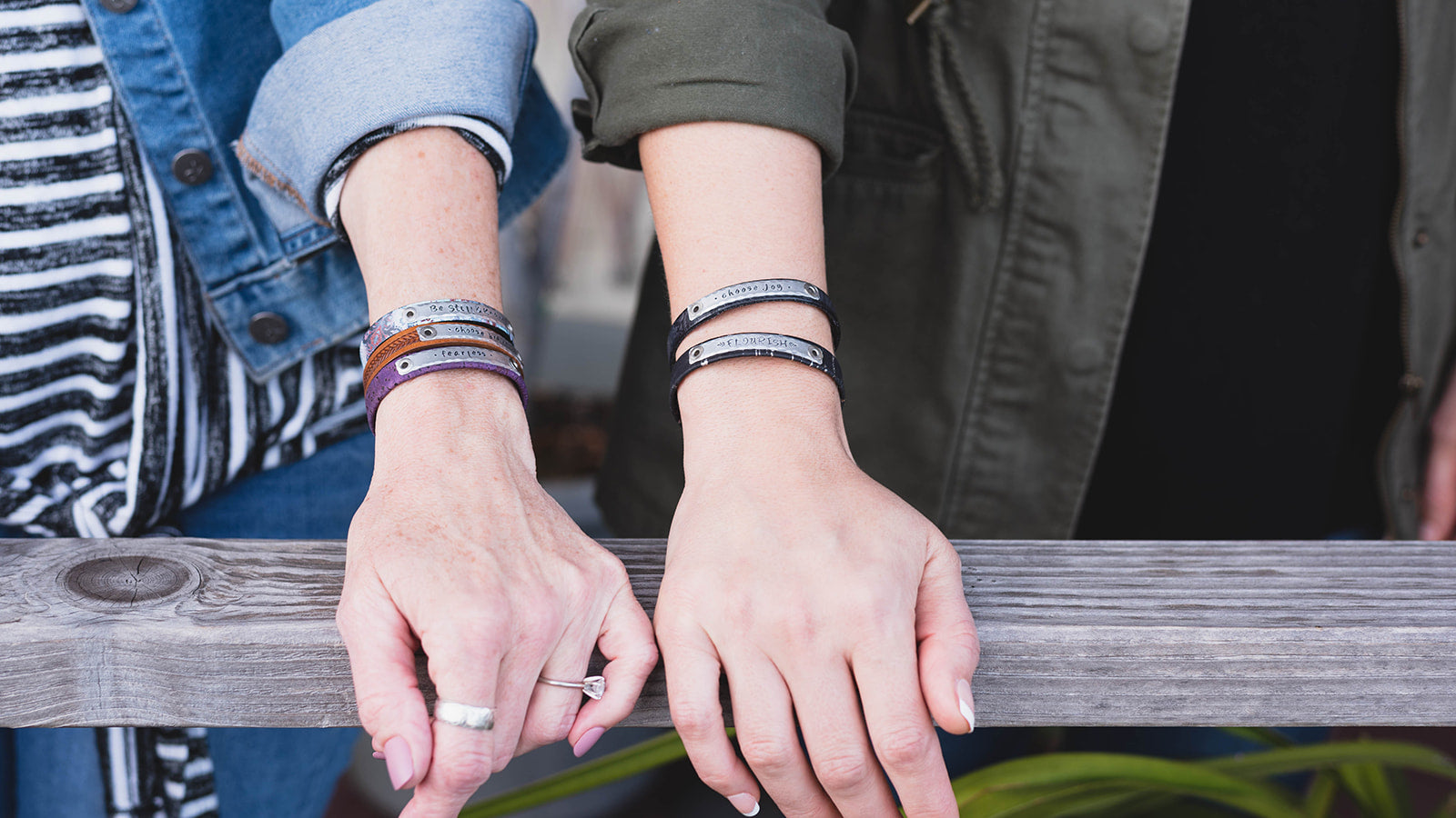 (Wholesale) CORK Skinny Bracelets | Vegan | ECO friendly | 18+ colors | TAP TITLE FOR OPTIONS LIST! Skinny Bracelets Create Hope Cuffs 