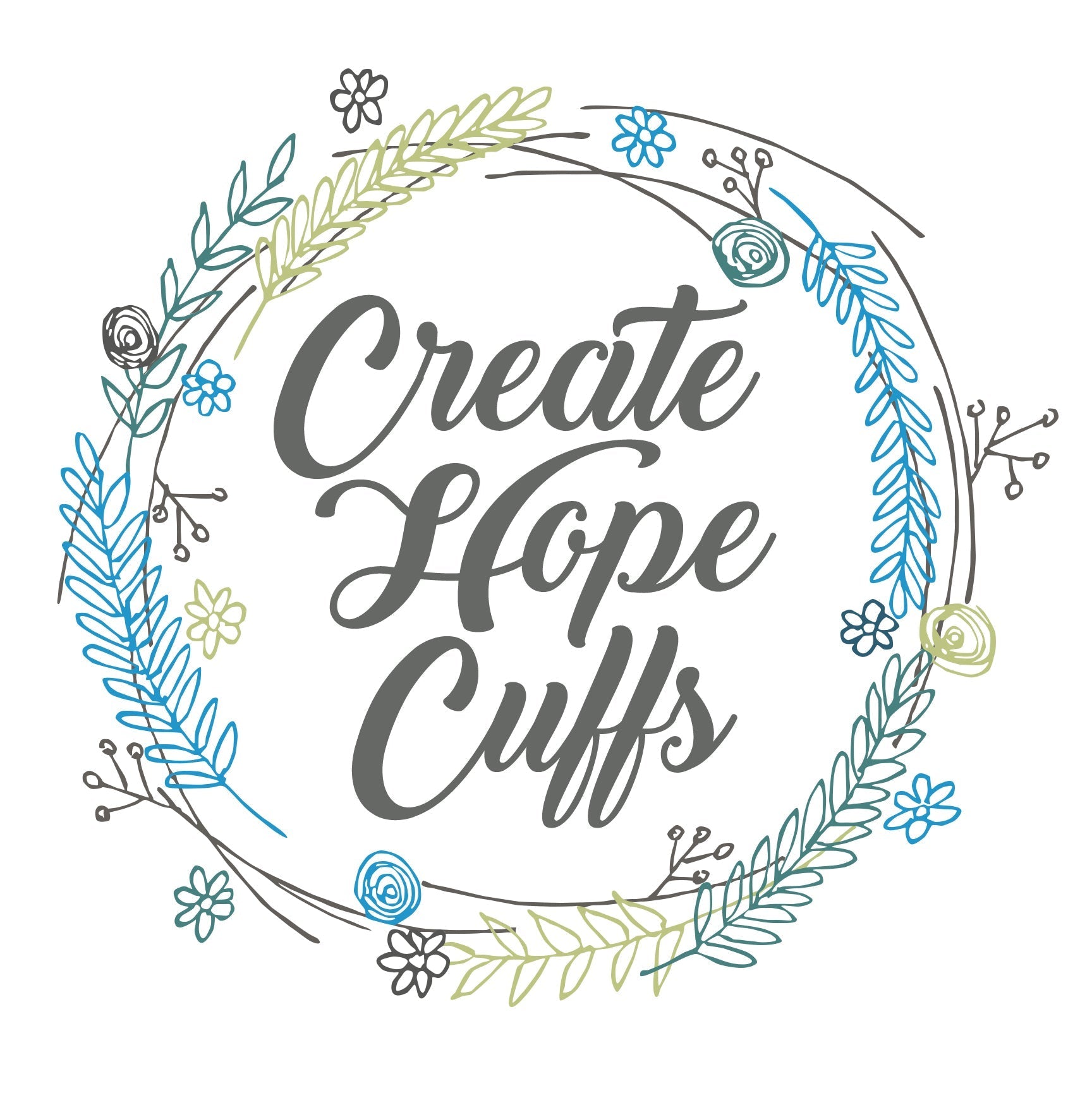 (Wholesale) CUSTOM ORDER FOR BLEACHER BLING ONLY Skinny Bracelets Create Hope Cuffs 