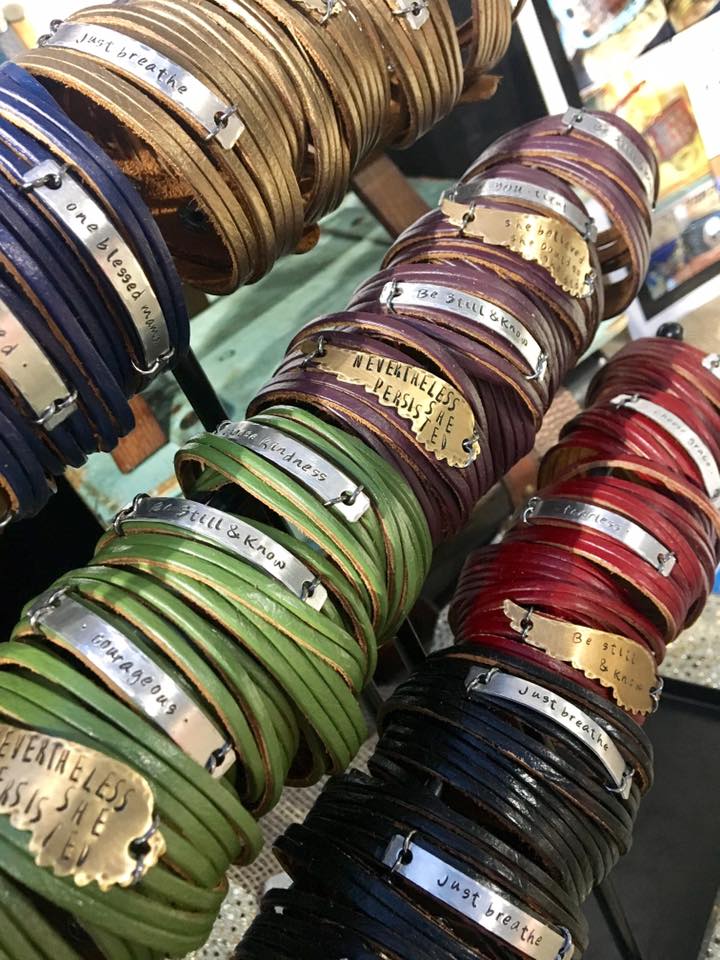 (Wholesale) I 🖤 SPORTS Mom Leather | 6 sports | Wrap Bracelet | adjustable Leather Wrap Create Hope Cuffs 