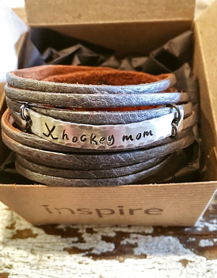 (Wholesale) I 🖤 SPORTS Mom Leather | 6 sports | Wrap Bracelet | adjustable Leather Wrap Create Hope Cuffs 