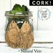 (Wholesale) Natural Vein CORK Earrings | Vegan, Eco-Friendly | 2 Style Options