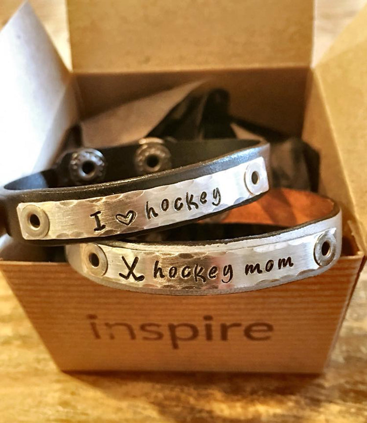 (Wholesale) SPORTS Skinny Empowerment Leather Bracelet | 12 Colors | Womens Teen | adjustable Skinny Bracelets Create Hope Cuffs 