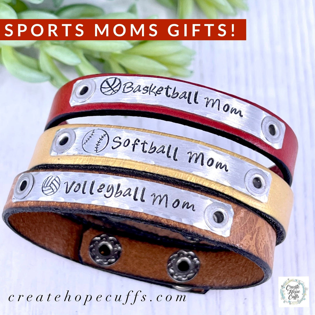 (Wholesale) SPORTS Skinny Empowerment Leather Bracelet | 12 Colors | Womens Teen | adjustable Skinny Bracelets Create Hope Cuffs 